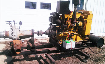 CAT 207-1073 4 CYLINDER ENGINE SALES MODEL #3054 85